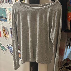 Wilfred Heather Gray Long Sleeve Top